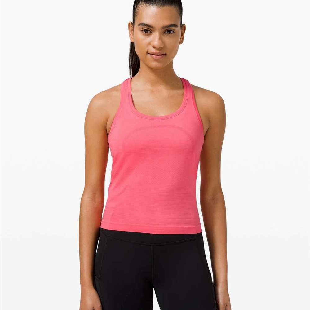 Lululemon SWIFTLY TECH RACERBACK TANK TOP 2.0 *RACE LENGTH Guava Pink